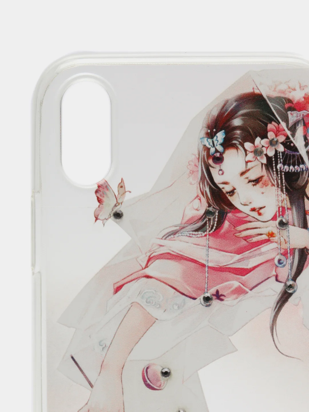 Горчичный чехол на iPhone X / XS