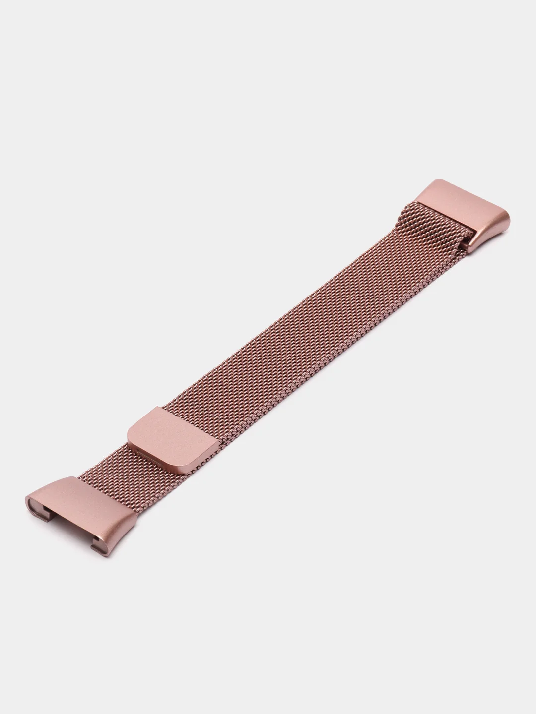 Розовый металлический ремешок "Миланская петля" для Xiaomi Mi Band 7 Pro