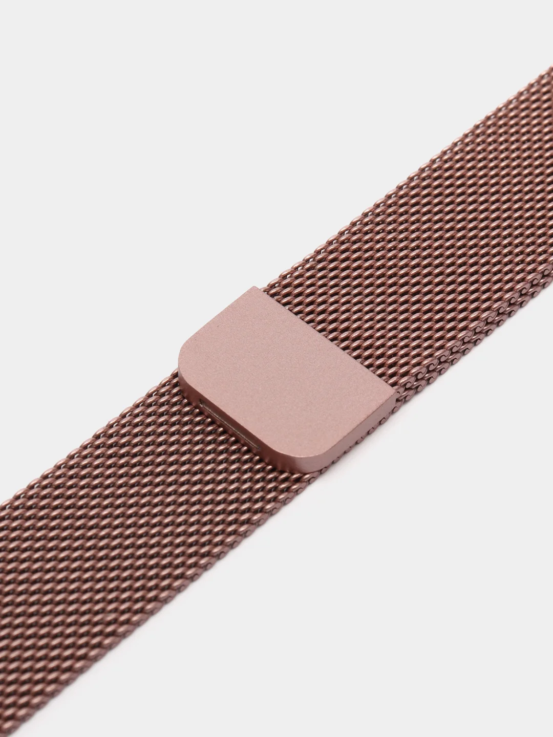 Розовый металлический ремешок "Миланская петля" для Xiaomi Mi Band 7 Pro