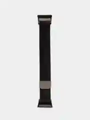 Черный металлический ремешок "Миланская петля" для Xiaomi Mi Band 7 Pro