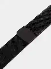 Черный металлический ремешок "Миланская петля" для Xiaomi Mi Band 7 Pro