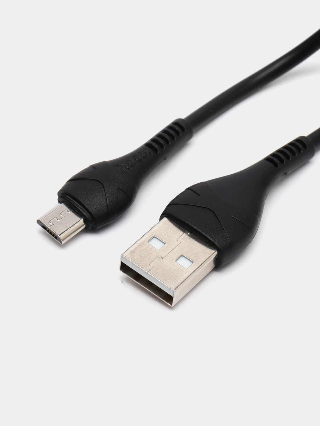 Белый сетевое зарядное устройство Hoco C12Q, Micro-USB 3.0A, 18W, 1 м