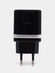 Сетевое зарядное устройство Hoco C12Q, Micro-USB 3.0A, 18W, 1 м