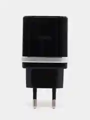 Черный сетевое зарядное устройство Hoco C12Q, Micro-USB 3.0A, 18W, 1 м