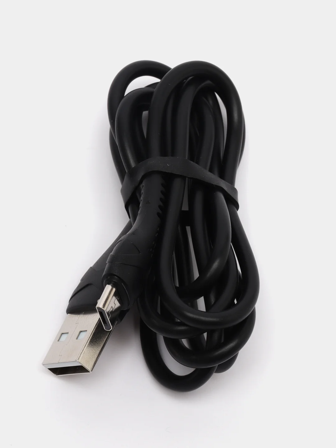 Белый сетевое зарядное устройство Hoco C12Q, Micro-USB 3.0A, 18W, 1 м