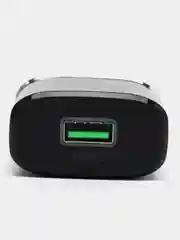 Белый сетевое зарядное устройство Hoco C12Q, Micro-USB 3.0A, 18W, 1 м