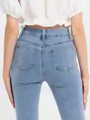 Джинсы американки женские, Skinny голубые