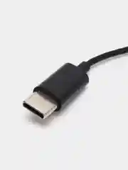 Черный наушники проводные hoco M101 Type-C, с микрофоном
