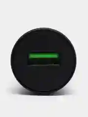 Серый блок автомобильный 1 USB Hoco Z49A с быстрой зарядкой (18W / QC3.0)