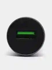 Серый блок автомобильный 1 USB Hoco Z49A с быстрой зарядкой (18W / QC3.0)