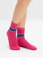 Розовый женские носки