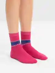 Розовый женские носки