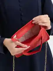 Алый сумка маленькая женская