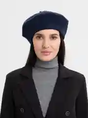 Темно-синий беретка