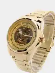 Горчичный мужские наручные часы