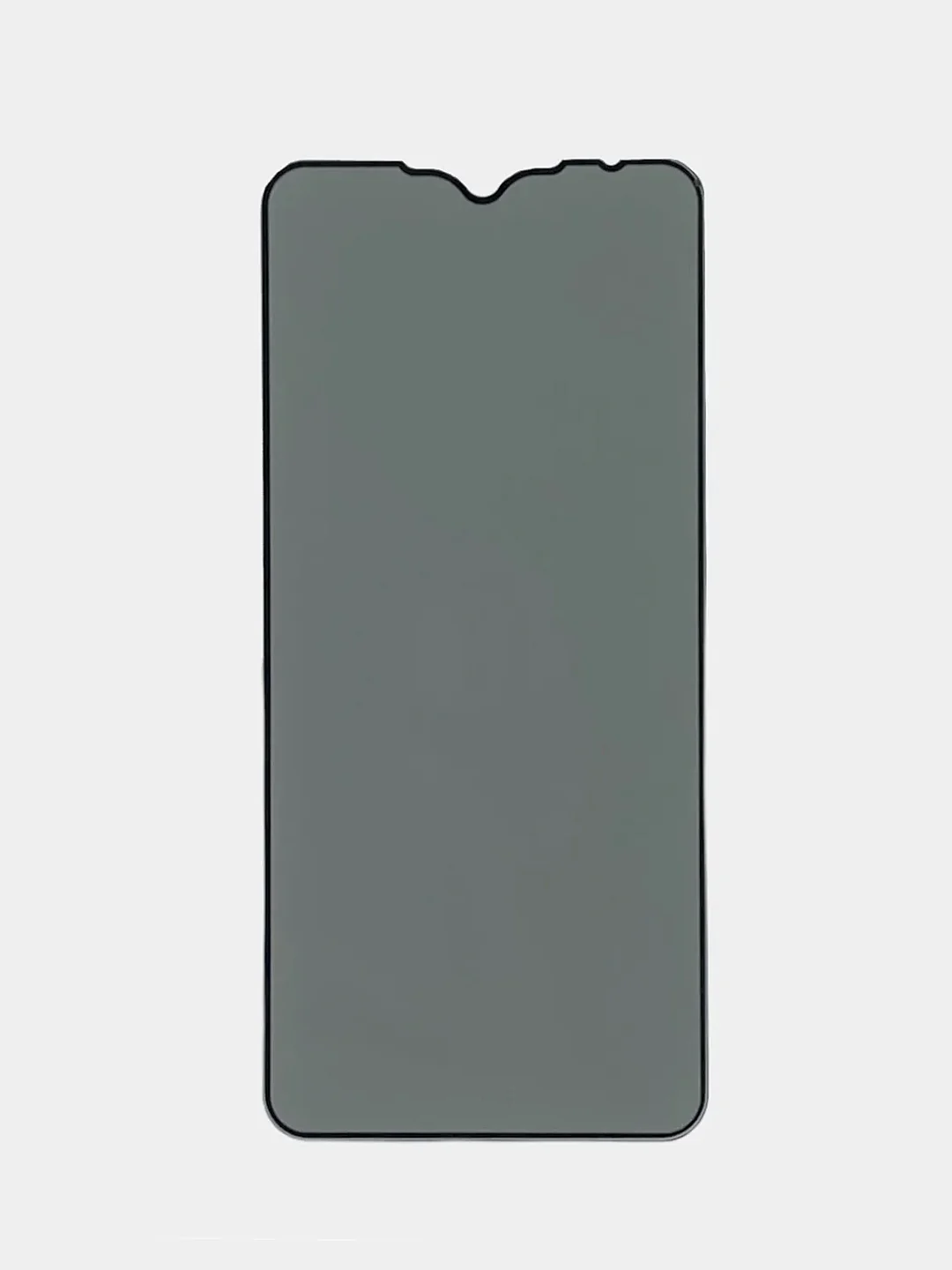 Черный защитное стекло-антишпион для Samsung Galaxy A01 / M01, Самсунг галакси А01 / М01