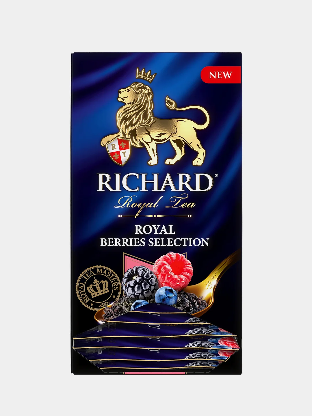 Чай чёрный Richard Royal Berries Selection, лесные ягоды, 25 пакетиков
