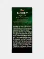 Чай зеленый Richard Royal Green Jasmine, ароматизированный, 25 пакетиков по 2 г