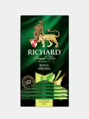 Чай зеленый Richard Royal Melissa, ароматизированный, 25 пакетиков по 1,5 г