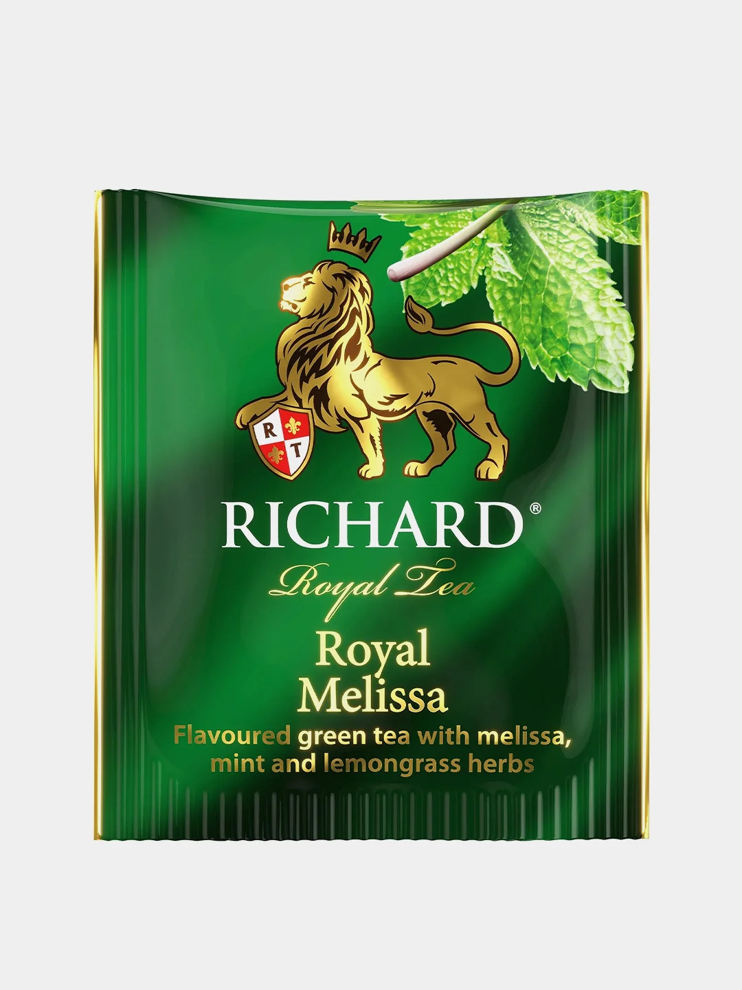 Чай зеленый Richard Royal Melissa, ароматизированный, 25 пакетиков по 1,5 г