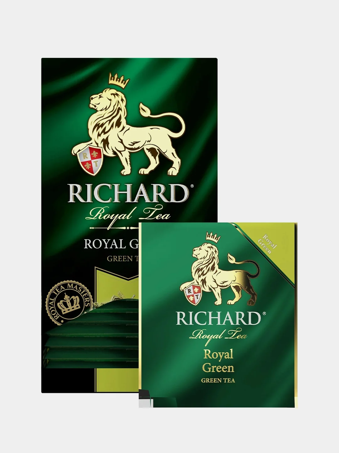 Чай зеленый Richard Royal Green, 25 пакетиков по 2 г