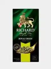 Чай зеленый Richard Royal Green, 25 пакетиков по 2 г