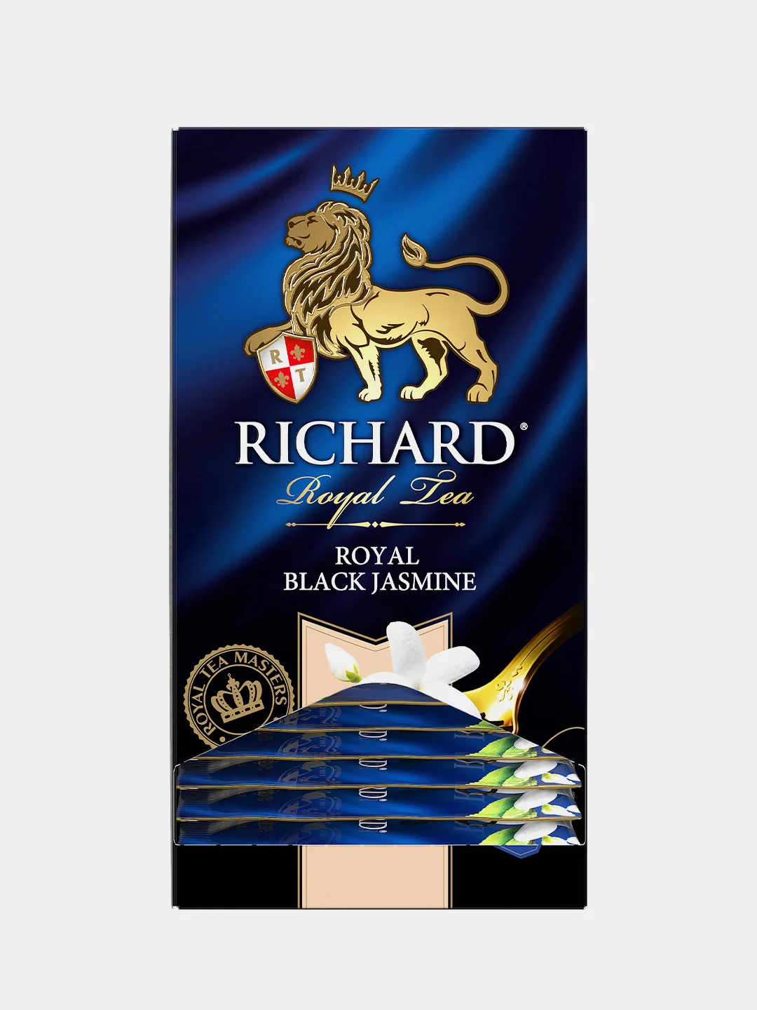 Чай черный Richard Royal Black Jasmine, ароматизированный, 25 пакетиков по 1,8 г