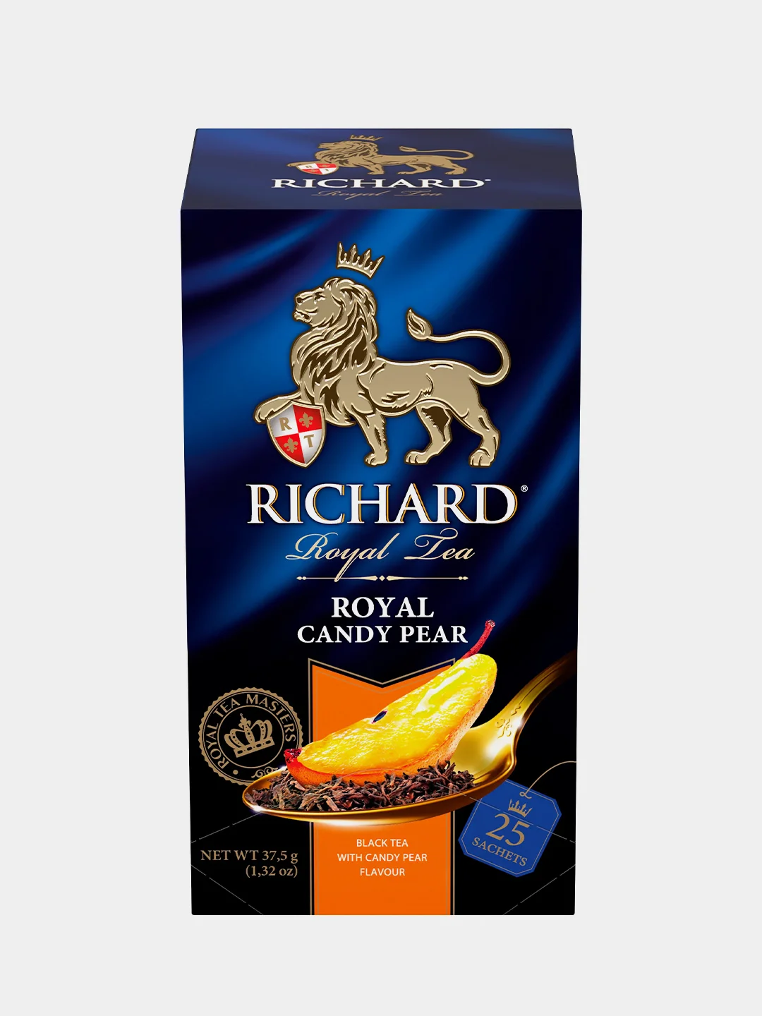 Чай черный Richard Royal Candy Pear, со вкусом карамелизированной груши, 25 пакетиков