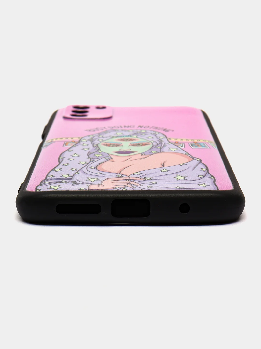Приглушённый хаки чехол силиконовый для Xiaomi POCO M3 (Сяоми Поко М3), с принтом, с рисунком