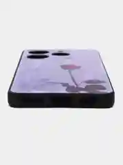 Серебряный силиконовый чехол для Tecno Spark 10 Pro (Техно Спарк 10 Про), с принтом, с рисунком
