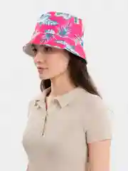 Розовый панама женская, летняя