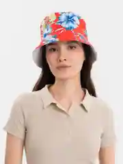Красный панама женская, летняя