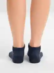 Синий женские носки из хлопка