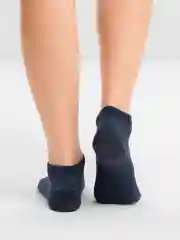 Синий женские носки из хлопка