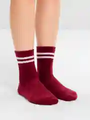 Розовый женские зимние носки