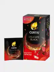Чай черный Curtis Delicate Black, 25 пакетиков, мелколистовой, 42,5 г
