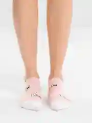 Розовый носки женские короткие POOPSOCKS