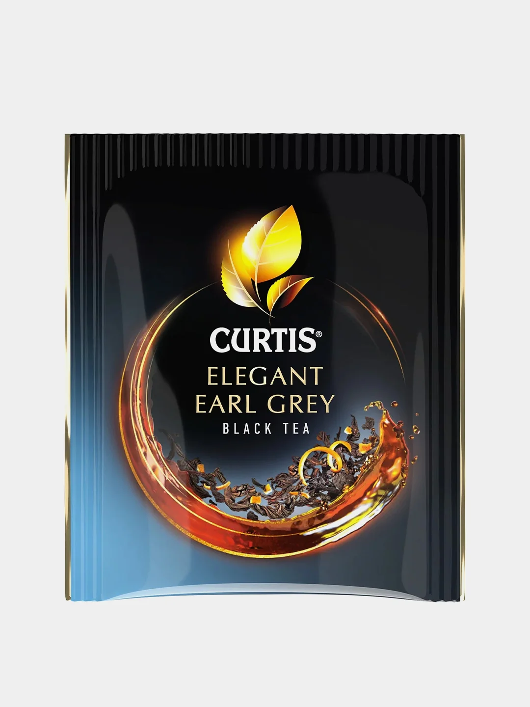 Чай черный Curtis Elegant Earl Grey, 25 пакетиков, с бергамотом, мелколистовой, 42,5 г