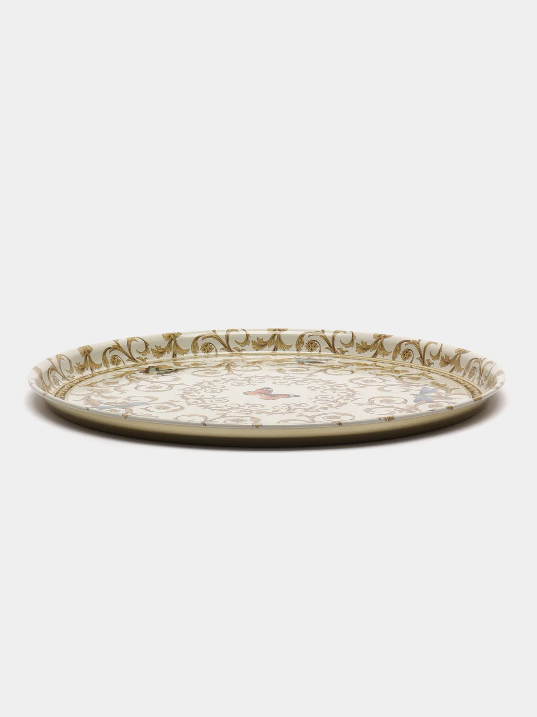 Поднос сервировочный Agness коллекция "Rococo", 33*2,1 см