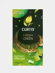 Чай зеленый Curtis Fresh Green, 25 пакетиков, мелколистовой, 37,5 г