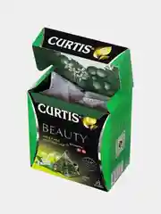 Чай зеленый Curtis Beauty, 15 пирамидок, с кусочками винограда, 25,5 г