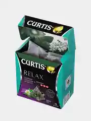 Чай зеленый Curtis Relax, с ромашкой, лавандой и мелиссой, 15 пирамидок, 25,5 г