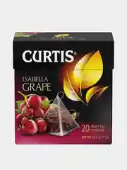 Чай черный Curtis Isabella Grape, 20 пирамидок, с кусочками винограда,