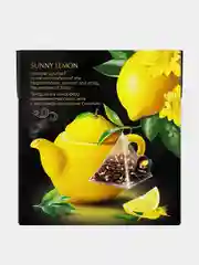 Чай черный Curtis Sunny Lemon, 20 пирамидок, с ароматом лимона и цитрусовых, 34 г