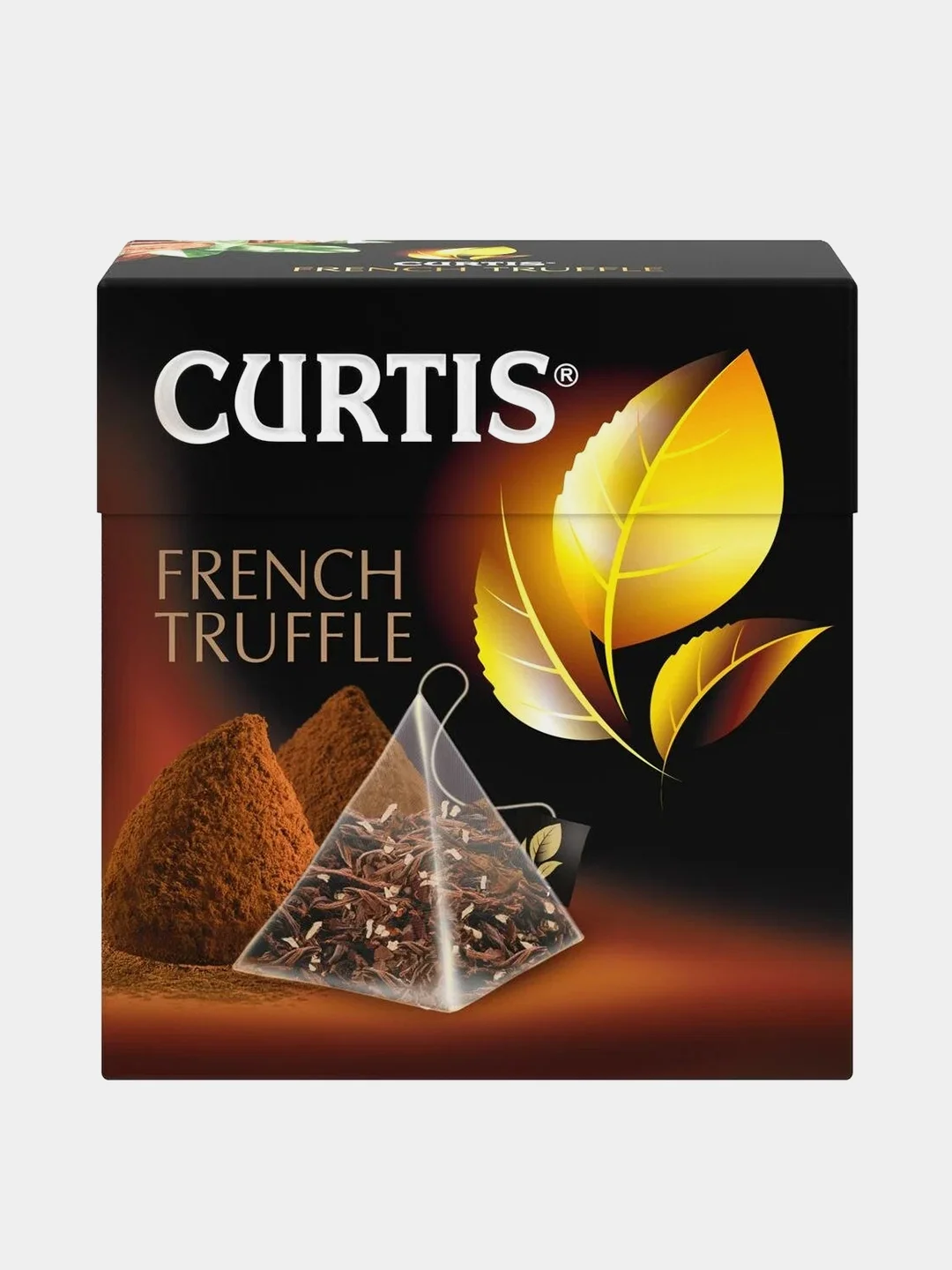 Чай черный Curtis French Truffle, 20 пирамидок, со вкусом трюфеля и кокоса, 36 г