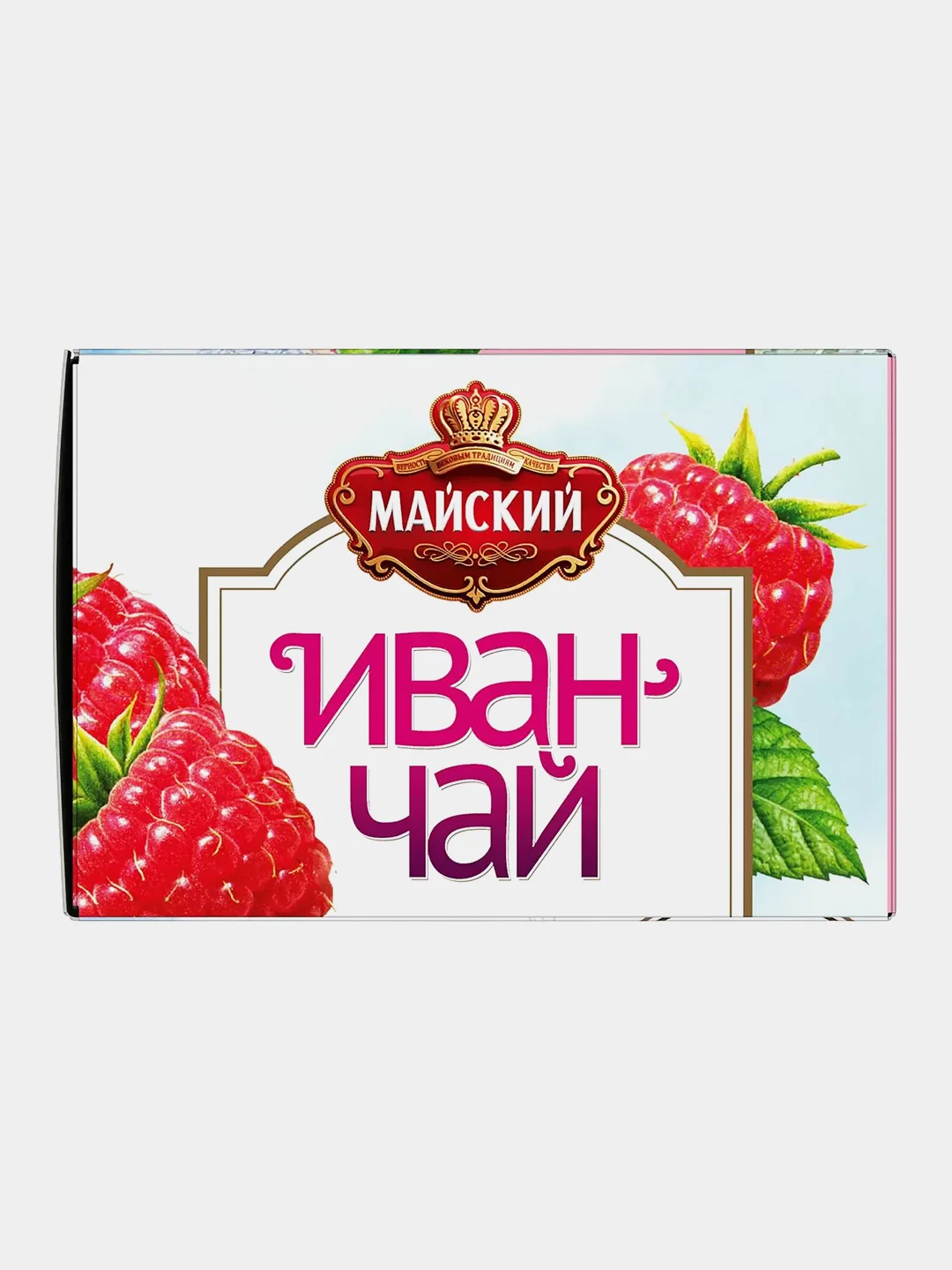 Чай чёрный Майский "Иван-чай" с малиной, 25 пакетиков по 1,5 г