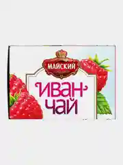 Чай чёрный Майский "Иван-чай" с малиной, 25 пакетиков по 1,5 г