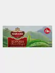 Чай чёрный Майский "Корона Российской Империи", 25 пакетиков по 2 г