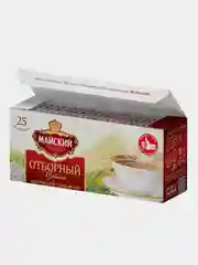 Чай чёрный Майский "Отборный", 25 пакетиков по 2 г