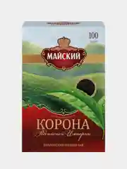 Чай чёрный Майский "Корона Российской Империи", крупнолистовой, 100 г